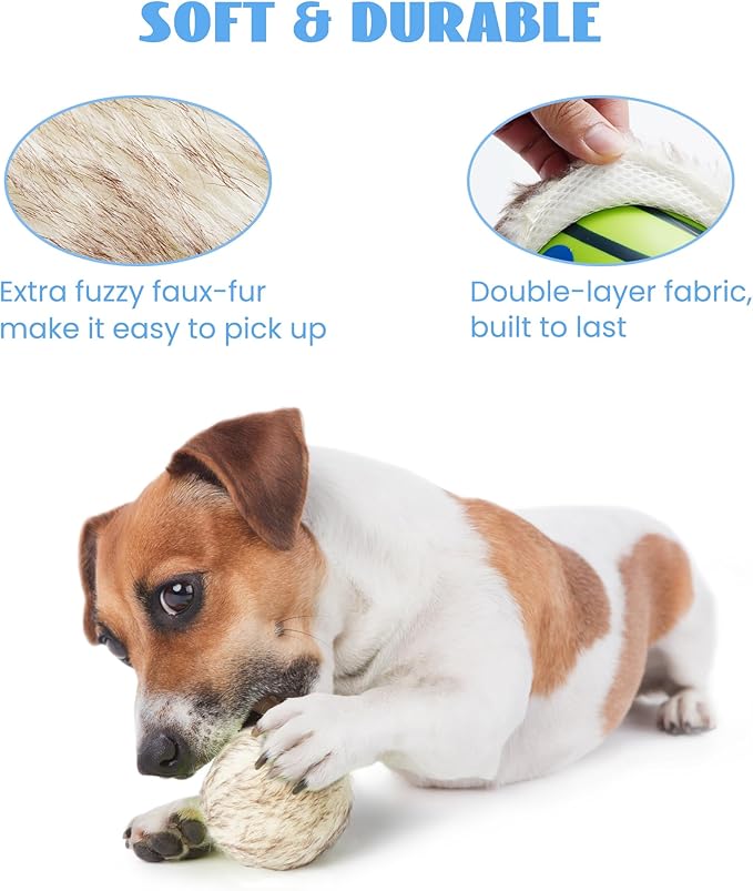Nocciola Wobble Giggle Ball for Dogs, Interactive Dog Toys for Boredom - Image 4
