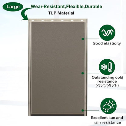 Large Dog Door Replacement Flap, Compatible - Image 2
