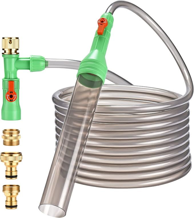 ZZM Fish Tank Cleaning Tools, Aquarium Water Changer Kit, Siphon Fish Tank by ZZM