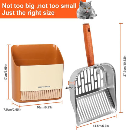 Stainless Steel Cat Litter Scoop - Image 2