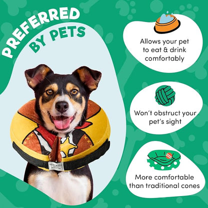 BENCMATE Inflatable Dog Cone Collar Alternative, Soft Dog Cone - Image 3