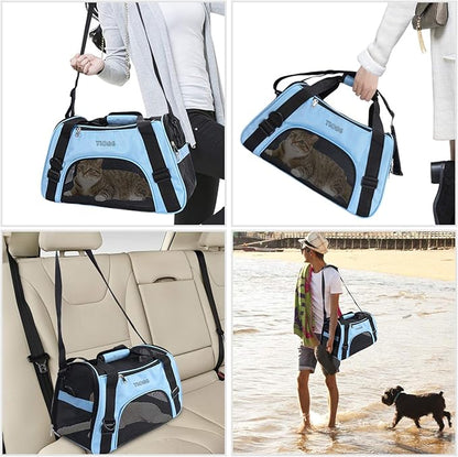 YLONG Airline Approved Pet Carrier, Soft-Sided Pet Travel Carrier - Image 5