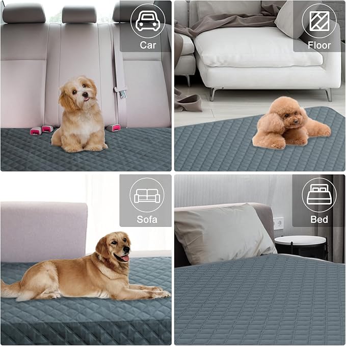 Comsmart Waterproof Couch Cover Dog Cat Blanket, Anti-Slip Liquid Urinary Proof - Image 6