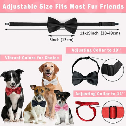 KOOLMOX Light Blue Dog Bow Tie, 2 Pack - Image 2