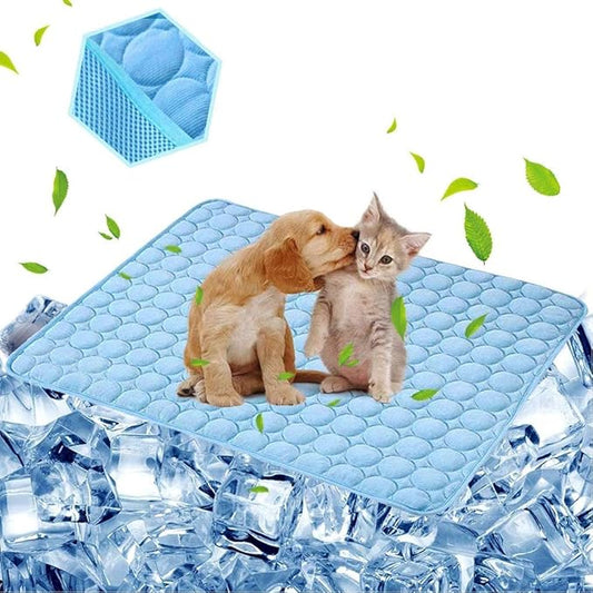 Dog Cooling Mat Pet Cooling Pads Dogs & Cats Pet Cooling Blanket by aingycy