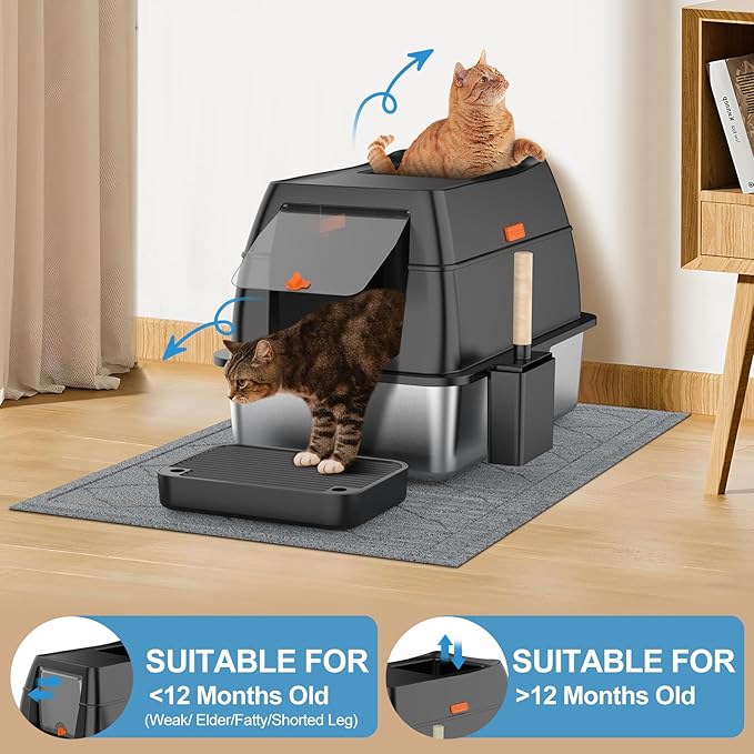 Stainless Steel Litter Box - Image 5