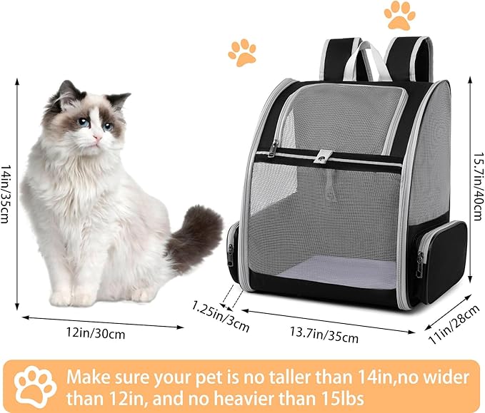 Cat Backpack Dog Backpack Carrier - Image 7