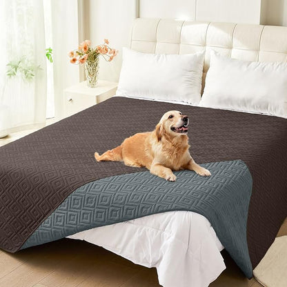 hyha Waterproof Dog Blanket, Soft Pet Bed Blankets, Waterproof Sofa Couch Cover by hyha