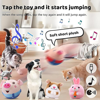 Interactive Dog Toys, Active Moving Pet Plush Toy - Image 3