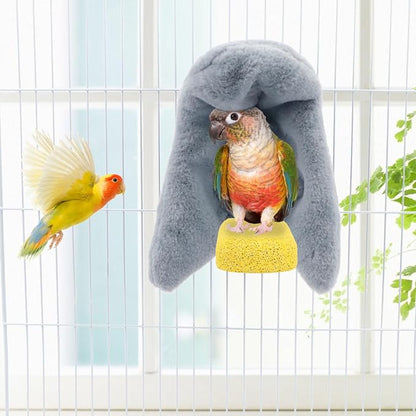 Cozy Bird Blanket Parrot Cage Snuggle Hut Warm Bird Nest House Bed Hanging - Image 2