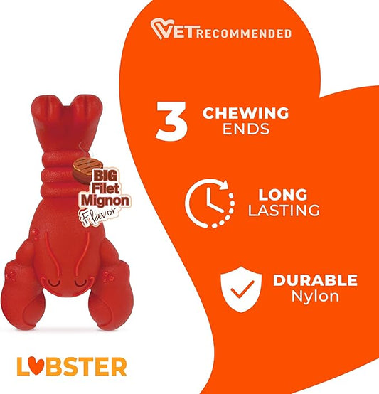 Nylabone Lobster Power Chew Toy - Image 2