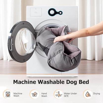 MIXJOY Dog Beds for Small Dogs, Cat Beds for Indoor Cats Washable, Calming Pet - Image 7