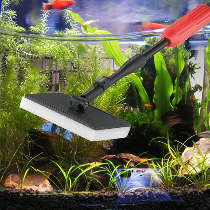 UPETTOOLS Aquarium Clean Tool 6 in 1 Fish Tank Cleaning Kit Algae Scraper - Image 3