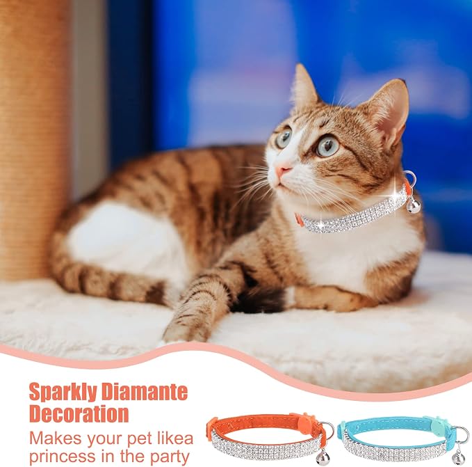 EXPAWLORER Soft Velvet Safe Cat Collars - Image 7