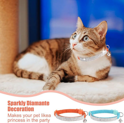 EXPAWLORER Soft Velvet Safe Cat Collars - Image 7