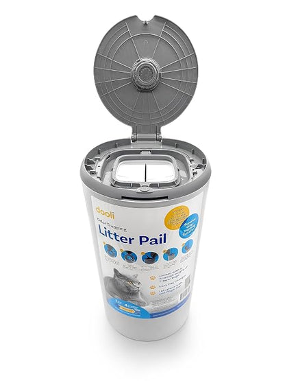 Odor Trapping Litter Pail – Odorless Cat Litter Pail - Image 8