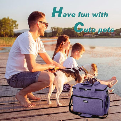 BAGLHER Dog Travel Bag, Airline Approved Pet Tote Organizer - Image 6