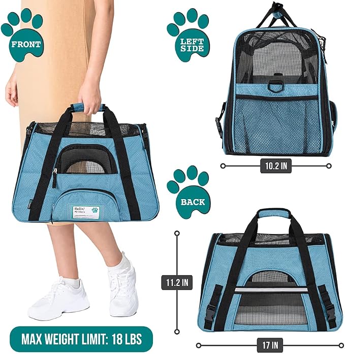 PetAmi Airline Approved Pet Carrier - Image 2