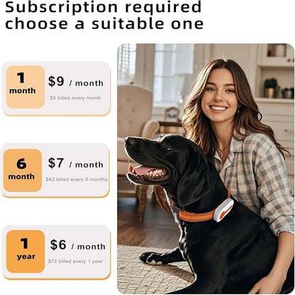 ROTX Dog GPS Tracker Real-time Tracker Alerts Virtual Fence Location Dog Cat - Image 8