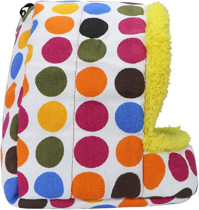 Litewoo Parrot Bird Bed Hammock Winter Warm Bird Plush Nest Toy - Image 4