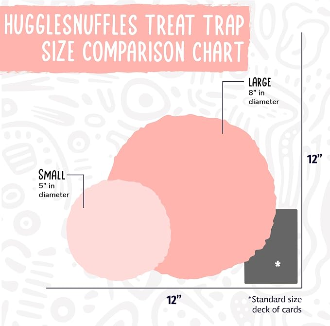 HuggleSnuffles HuggleFleece Treat Dispensing Ball - Image 7