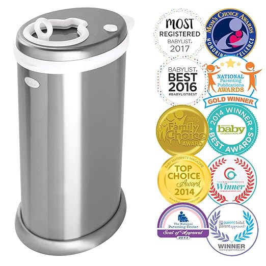Ubbi Steel Diaper Pail, Odor Locking, No Special Bag Required, Award-Winning - Image 2