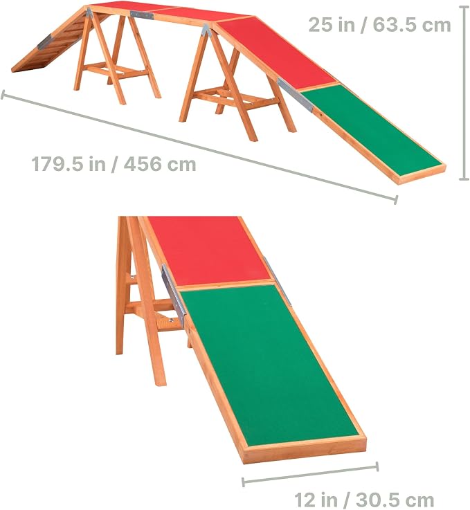 Trixie Dog Agility Walk and Ramps – Dog Obstacle Training Equipment Training - Image 7