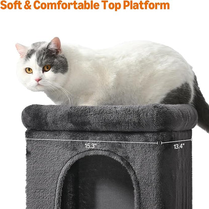 Amazon Basics 30-Inch Cat Tree Tower, Activity Center - Image 3