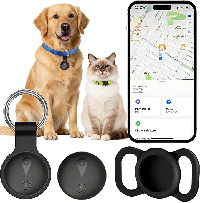 GPS Tracker for Dogs, Smart Collar by Unknown