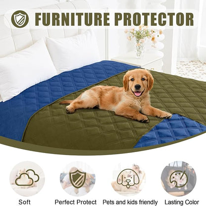 Smiry Waterproof Dog Bed Cover Blanket 30x53, Soft Reversible Pet Blanket - Image 8