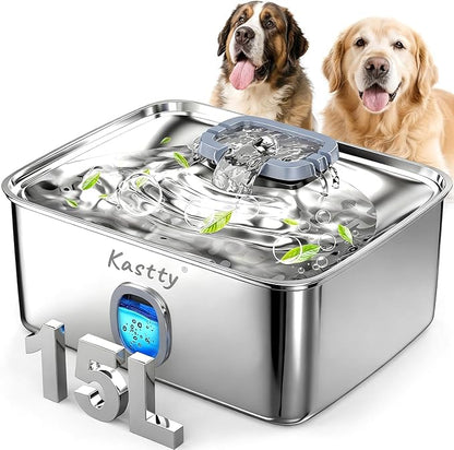 Kastty 4 Gal Dog Water Fountain by KASTTY