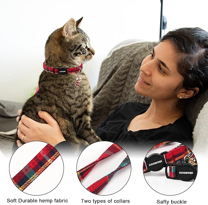 Cat Collar, 2 Pack Cat Collars Breakaway - Image 3