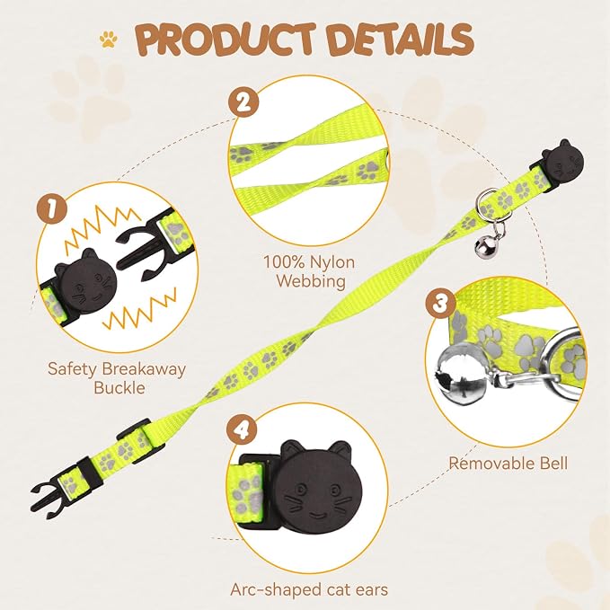 16 PCS Breakaway Cat Collars - Image 3