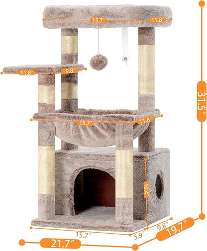 Heybly Cat Tree, Kitten Tower - Image 6