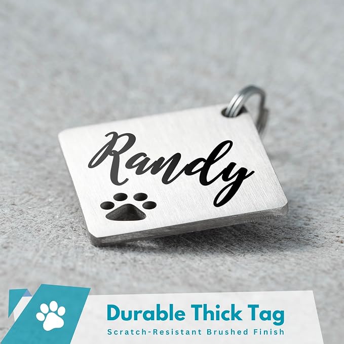 Ultra Joys Dog Tags Personalized - Image 2