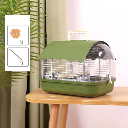Travel Bird Cage | Portable Sunproof Bird Travel Carrier | Parakeet Carrying - Image 9