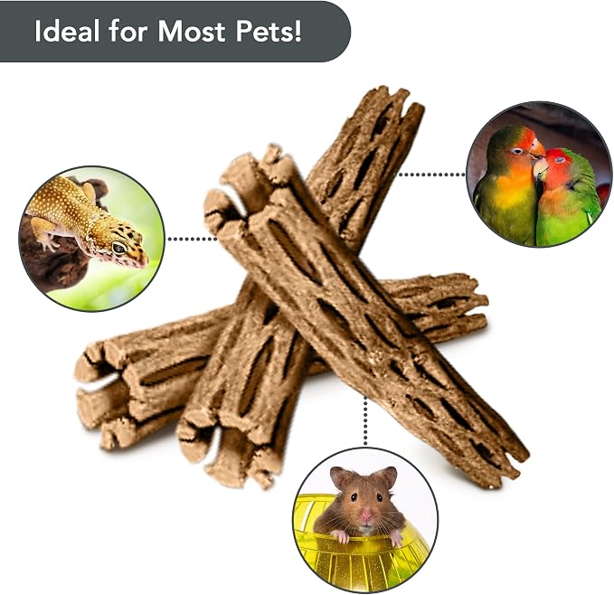 SunGrow Cholla Wood, 6” Climbing Logs, Chew Toy, Aquarium Fish, and Shrimp - Image 8