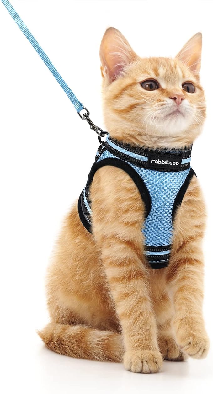 rabbitgoo Cat Harness and Leash Set by rabbitgoo