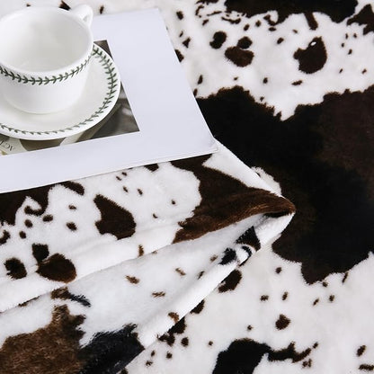Bnuitland Cow Print Throw Blanket - Image 5