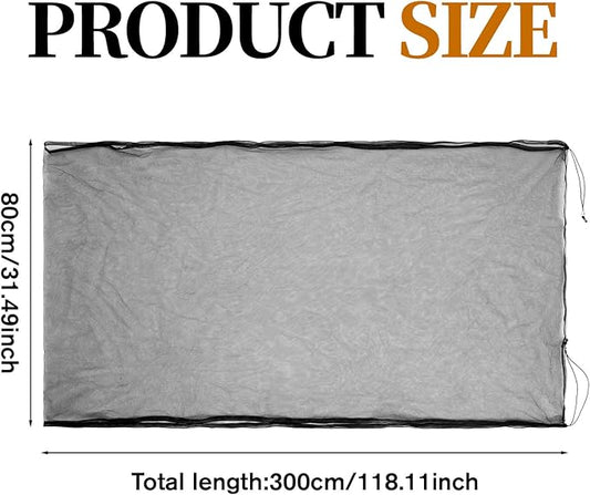 1 Pc Large Bird Cage Seed Cather, Bird Cage Cover 31 X 118 Inches Adjustable - Image 2