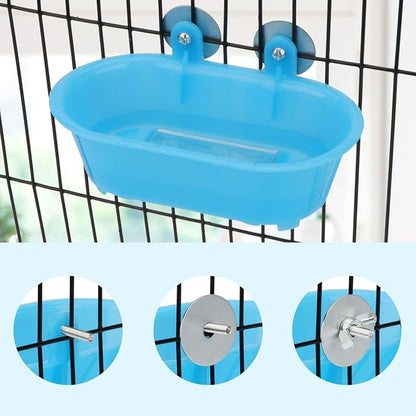 Hypeety Bird Bath with Mirror Portable Bird Bath Bird Bathroom - Image 3