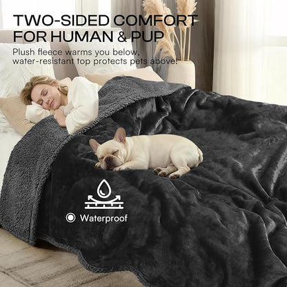 Luciphia Waterproof Pet Blanket, Liquid Pee Proof Dog Blanket - Image 6