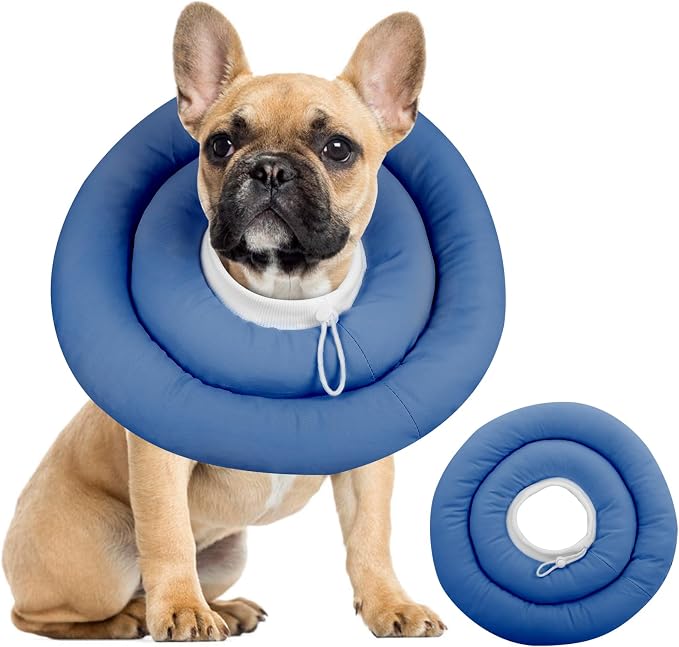 IDOMIK Dog Recovery Collar, Waterproof Soft Dog Cone After Surgery, Comfy by IDOMIK