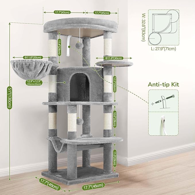 Globlazer Corner Cat Tree Tower - Image 7