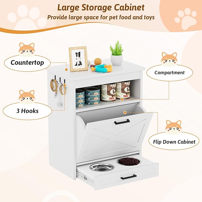 Modern Dog Food Storage Cabinet - Image 7
