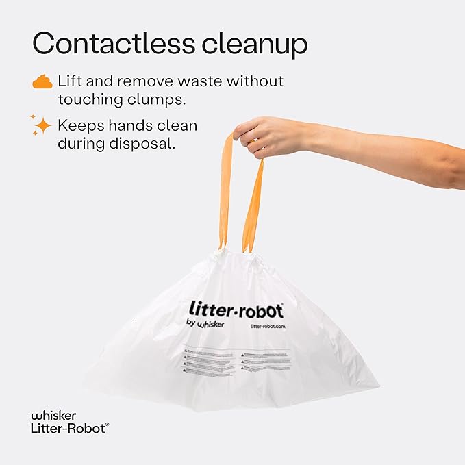 Litter-Robot Waste Drawer Liners by Whisker, 25 Pack - Image 4