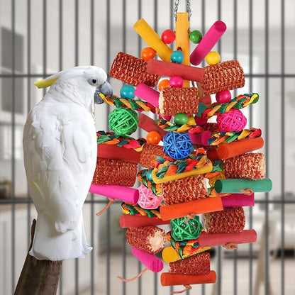 Kyouki Parrots Toys for Cockatiels, Parrotlets, Meyer's & Other Small/Medium - Image 6