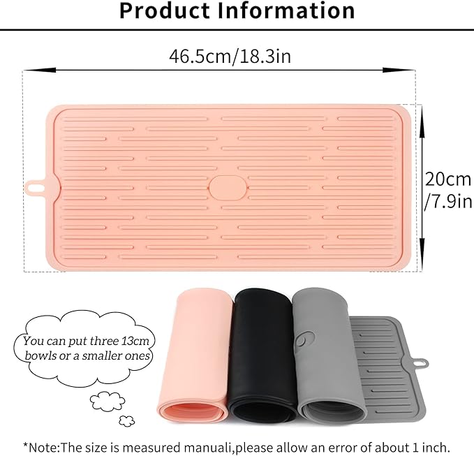 Ptlom Pet Placemat for Dog and Cat, Mat for Prevent Food and Water Overflow - Image 2