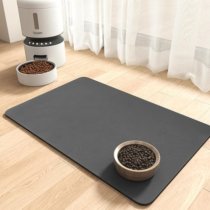 MontVoo-Absorbent Pet Feeding Mat-No Stains Pet Mat by MontVoo