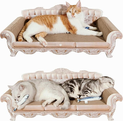 Extra Large Sofa Shaped Cat Scratcher Bed by miwooim